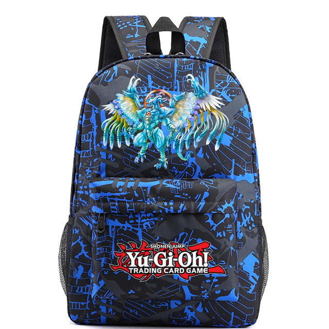 Anime Yu-Gi-Oh! Plecak Unisex, Dorywczo, Młodzieżowy, Torba podróżna na laptopa - Wianko - 4