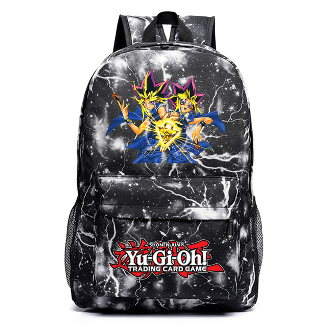 Anime Yu-Gi-Oh! Plecak Unisex, Dorywczo, Młodzieżowy, Torba podróżna na laptopa - Wianko - 6