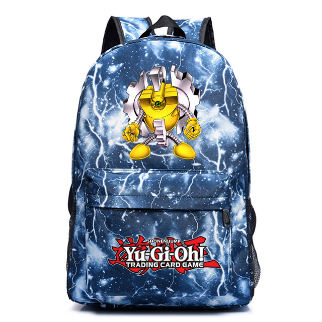 Anime Yu-Gi-Oh! Plecak Unisex, Dorywczo, Młodzieżowy, Torba podróżna na laptopa - Wianko - 1