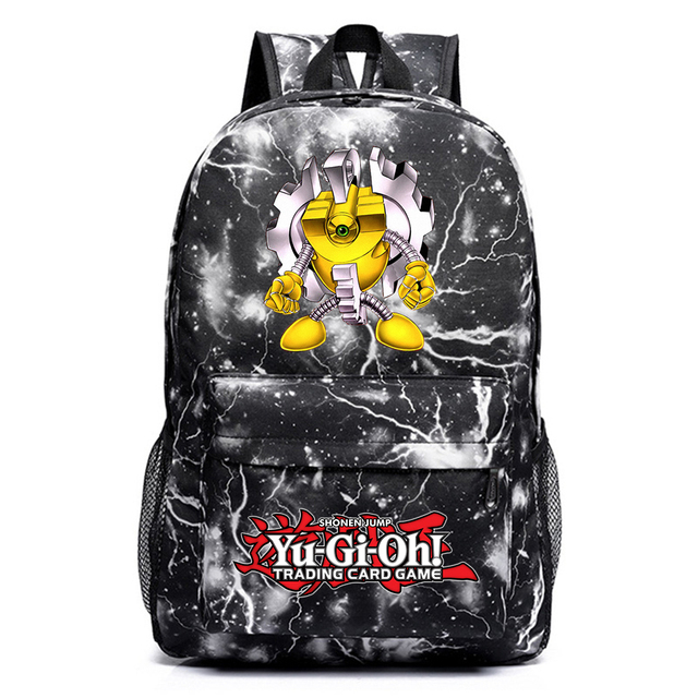Anime Yu-Gi-Oh! Plecak Unisex, Dorywczo, Młodzieżowy, Torba podróżna na laptopa - Wianko - 3