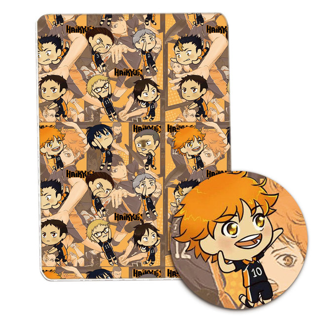 Materiał poliestrowo-bawełniany do szycia Haikyuu!! z drukowanymi wzorami - Idealny dla majsterkowiczów, Patchwork, pościel, pikowanie, kapelusze - Wianko - 17