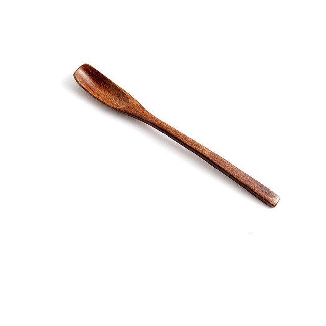 Naturalnie drewniana łyżka koreańskiego stylu z długim rączkiem do akcesoriów kuchennych - Wianko - 11