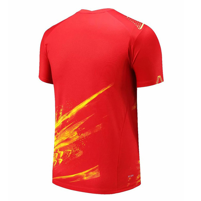 Najnowsze koszulki do tenisa stołowego Chińskiego Smoka 2021 mężczyźni kobiety dzieci ping pong szorty odzież tenisowa t-shirty - Wianko - 4
