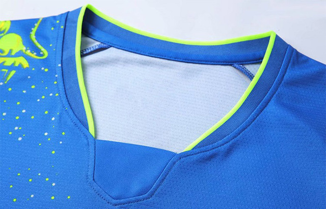 Najnowsze koszulki do tenisa stołowego Chińskiego Smoka 2021 mężczyźni kobiety dzieci ping pong szorty odzież tenisowa t-shirty - Wianko - 16