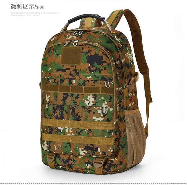 Plecak wspinaczkowy torba taktyczna 40L z gniazdami USB, wodoodporny - podróże, turystyka, kemping - Wianko - 33
