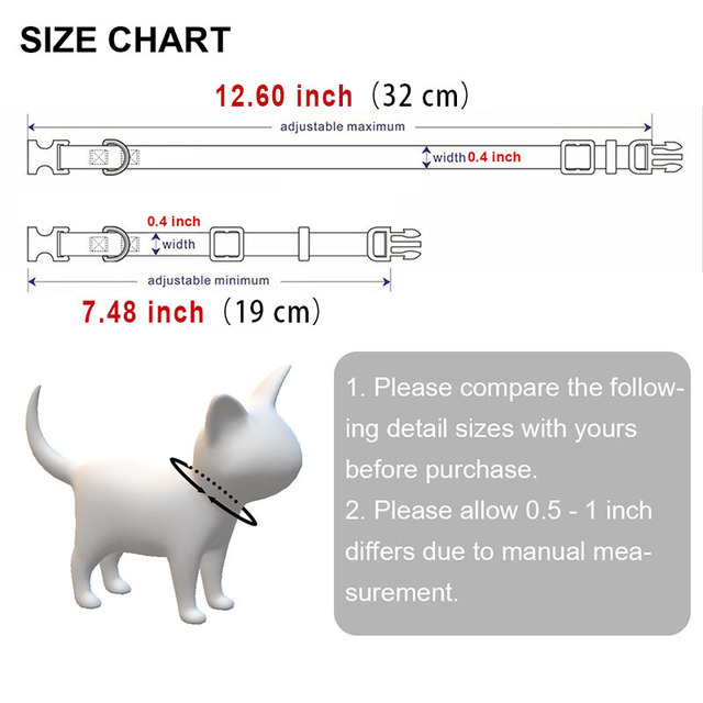 Nowy odblaskowy, regulowany naszyjnik dla kociąt z darmowym grawerowaniem i spersonalizowanym identyfikatorem Plaid - Wianko - 3