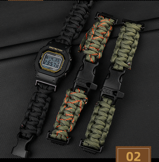 Pasek zegarka z płótna Nylon Substytut Casio G-SHOCK GA100/110/120/ DW 5600 GW-M5610 dla mężczyzn - Wianko - 4