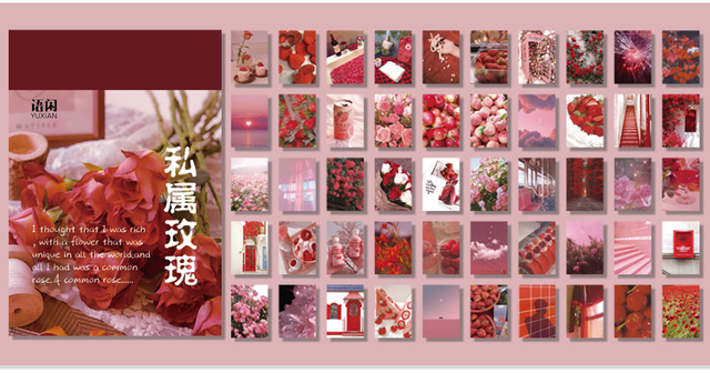 Naklejki książka Album Scrapbooking pamiętnik DIY papier dekoracyjny - seria Fu Qi Daydream - Wianko - 5