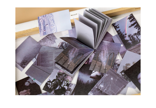 Naklejki książka Album Scrapbooking pamiętnik DIY papier dekoracyjny - seria Fu Qi Daydream - Wianko - 18
