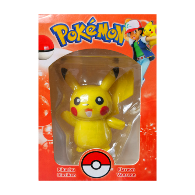 Machamp, Pikachu, Charizard - Pokemon figurki zabawki, 5-10cm, model postaci, dla dzieci urodziny - Wianko - 11