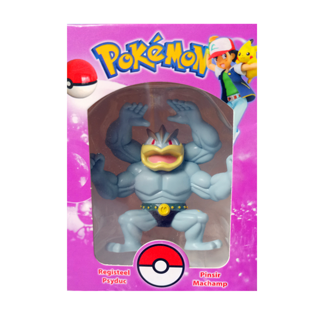 Machamp, Pikachu, Charizard - Pokemon figurki zabawki, 5-10cm, model postaci, dla dzieci urodziny - Wianko - 1