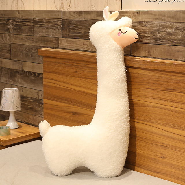 Pluszowa alpaka japońska - Miękka poduszka z nadzieniem owcy - Wianko - 19