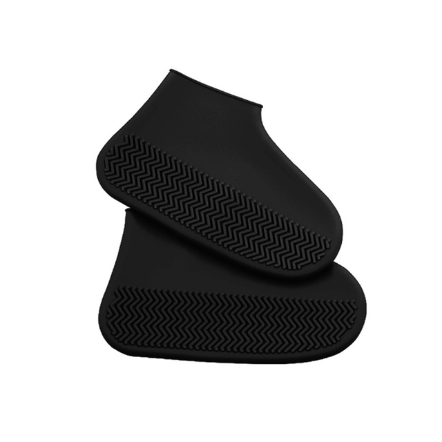 Silikonowy pokrowiec na buty wielokrotnego użytku S/M/L antypoślizgowy wodoodporny kalosz do campingu i outdooru - Wianko - 8