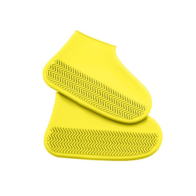 Silikonowy pokrowiec na buty wielokrotnego użytku S/M/L antypoślizgowy wodoodporny kalosz do campingu i outdooru - Wianko - 4