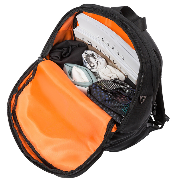 Plecak męski Marka Mężczyźni antykradzieżowy wodoodporny 15.6 Cal czarny plecak na laptopa - Wianko - 4