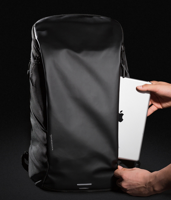 Plecak męski Marka Mężczyźni antykradzieżowy wodoodporny 15.6 Cal czarny plecak na laptopa - Wianko - 13
