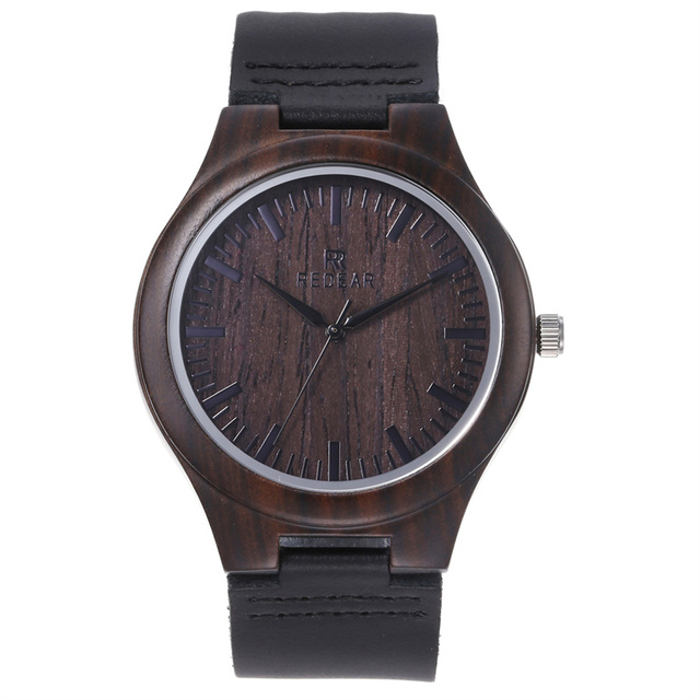 Męski zegarek luksusowy z drewnianą kopertą - REDEAR - Wianko - 9