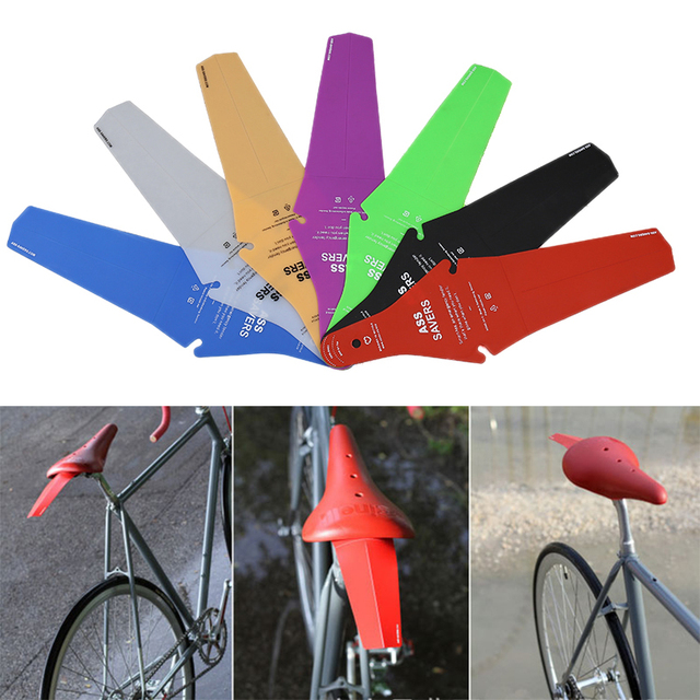 Błotniki rowerowe plastikowe do przedniego i tylnego koła - uniwersalne, regulowane, wymienne, dla MTB i szosowych - Wianko - 8