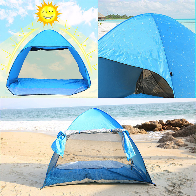 Namiot plażowy Outdoor Quick-open przenośny i łatwy w rozłożeniu - Wianko - 4