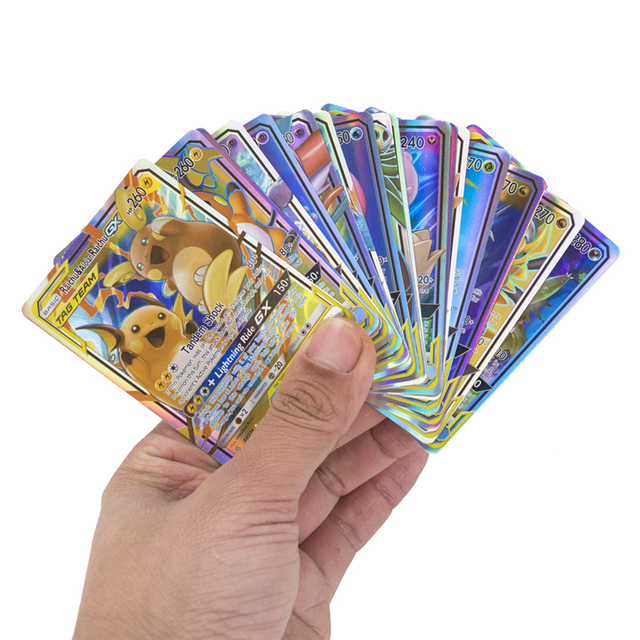 2021 Karty Pokemon - 60GX Tag, 30 V Vmax, 20EX MEGA, Kolekcja Kart do Gry dla Dzieci - Wianko - 4