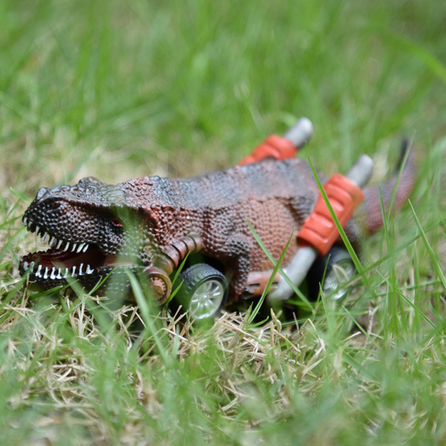 Realistyczny model dinozaura samochodu z napędem Pull Back dla dzieci w wieku przedszkolnym - Wianko - 9