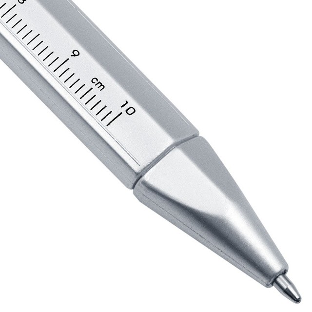 Długopis zaciskowy żelowo-kulkowy 0.5mm z suwmiarką - artykuł papierniczy - Wianko - 8