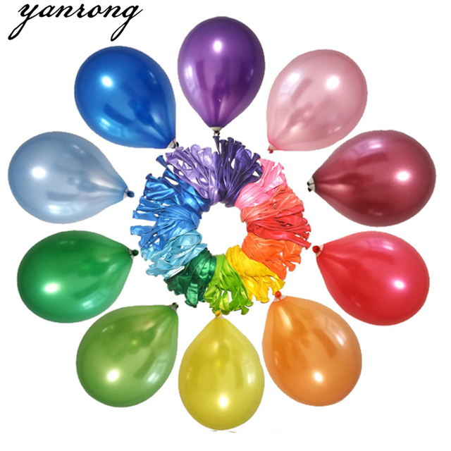 Zestaw 10 matowych lateksowych balonów konfetti z metalowym wykończeniem - idealne dekoracje na Baby Shower, ślub, imprezę urodzinową i Sylwestra - Wianko - 5