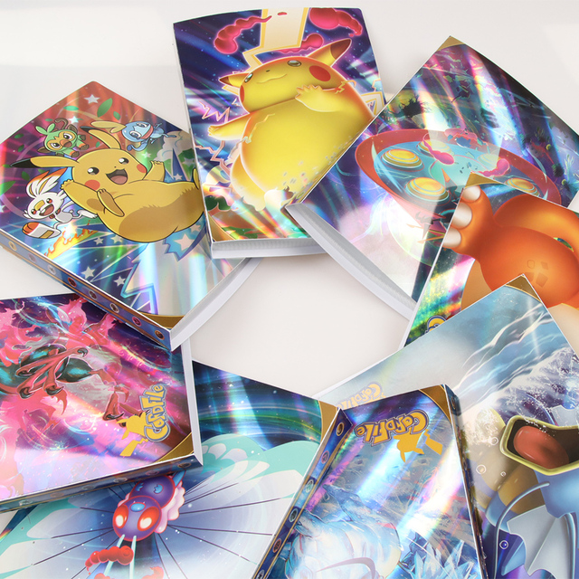Kolekcjonerski album Pokemon z 240 lśniącymi kartami VMAX GX EX - Wianko - 5