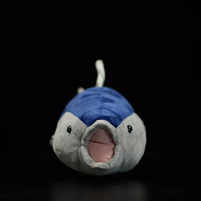 Realistyczna pluszowa zabawka tuńczyka błękitnopłetwego, długości 40 cm, dla dzieci - Wianko - 6