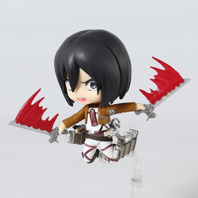 Figurka kolekcjonerska Mikasa Ackerman Atak na tytana Levi, Eren PVC 365/417/390/375 - Wianko - 7
