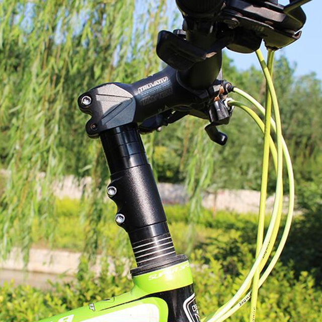 Mostek rowerowy Kierownica Widelec Riser Rise Up Extender Heads Up 120mm czarny, adapter trwałe akcesoria rowerowe MTB - Wianko - 3