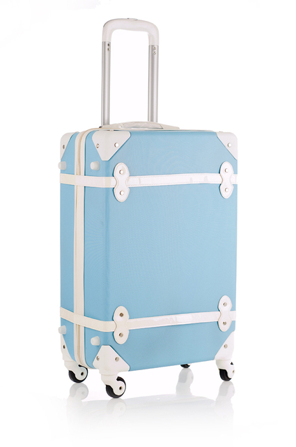 Letrend ABS Vintage - zestaw walizek na kółkach Spinner Retro - torba podróżna na kołach kabinowa - Wianko - 4
