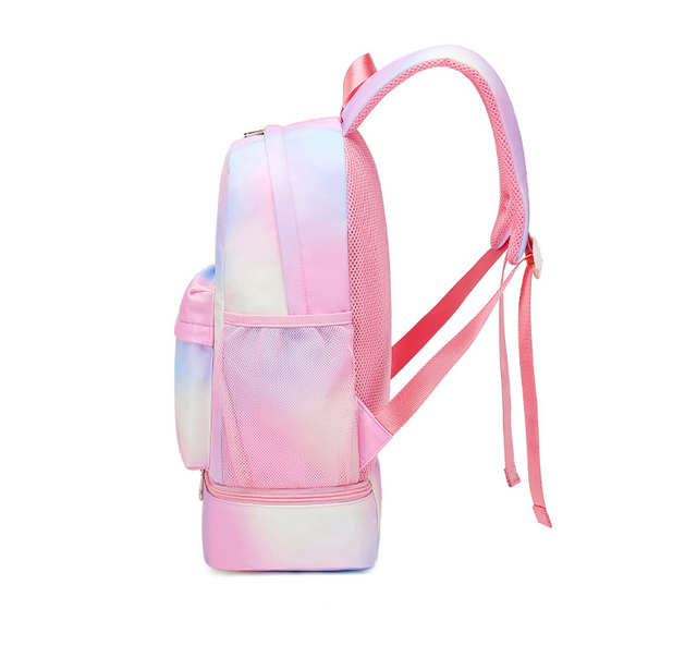 Plecak damski dużej pojemności - podróżny i szkolny - różowy - Wianko - 10