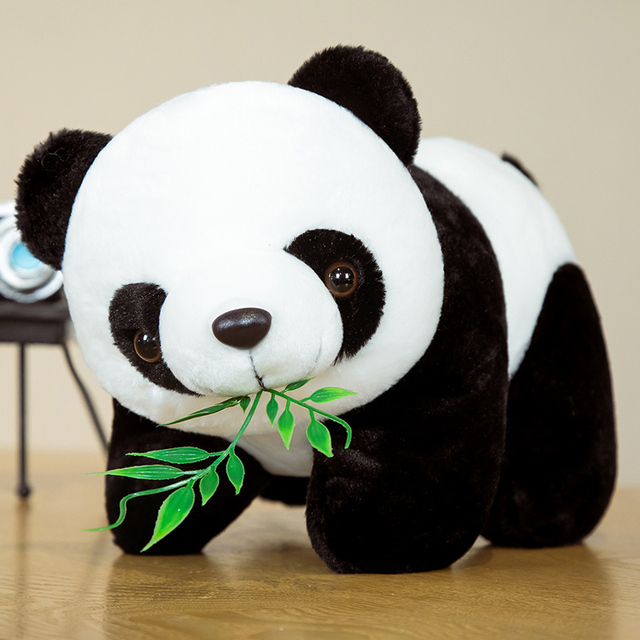 Gigantyczna pluszowa lalka niedźwiedź panda, 30-70 cm, dla zakochanych dziewczyn, zabawka zwierzęca - Wianko - 11