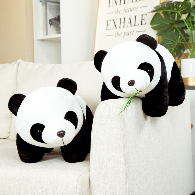 Gigantyczna pluszowa lalka niedźwiedź panda, 30-70 cm, dla zakochanych dziewczyn, zabawka zwierzęca - Wianko - 7