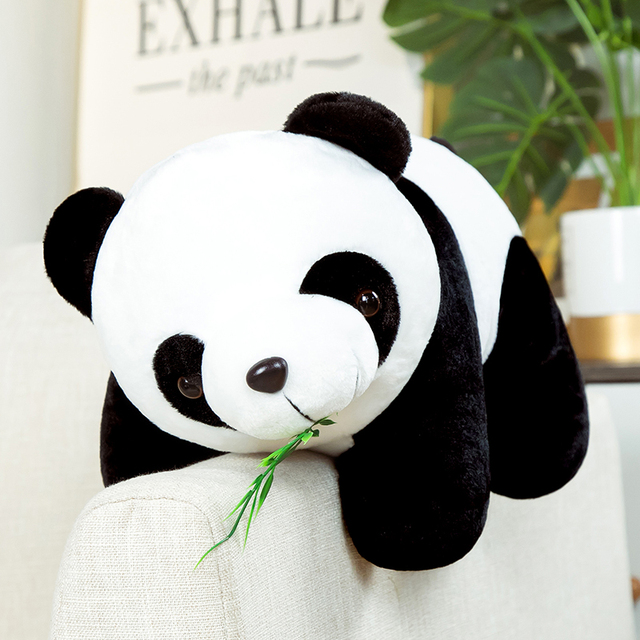 Gigantyczna pluszowa lalka niedźwiedź panda, 30-70 cm, dla zakochanych dziewczyn, zabawka zwierzęca - Wianko - 8