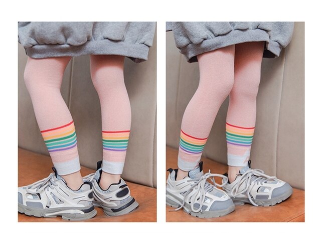Spodnie dziewczęce bawełniane legginsy dla dziewczynek w wieku od 1 do 8 lat - Wianko - 16