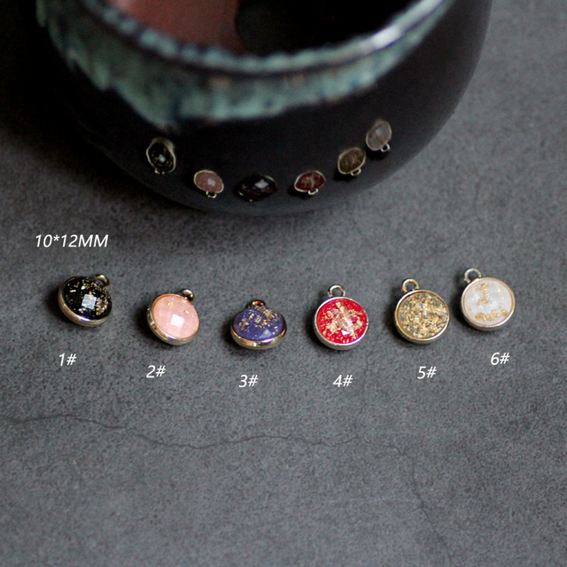 Kolczyki wiszące w koreańskim stylu z geometrycznymi perłami i koralikami - Wianko - 10