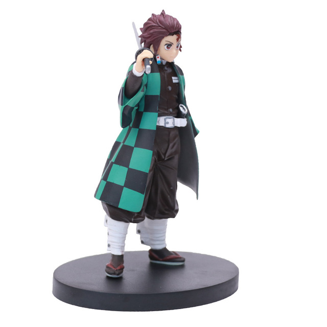 Figurka akcji Demon Slayer - Tomioka Giyuu, Hashibira Inosuke, Kamado Tanjirou, Nezuko, Zenitsu z anime Kimetsu nie Yaiba - Wianko - 13