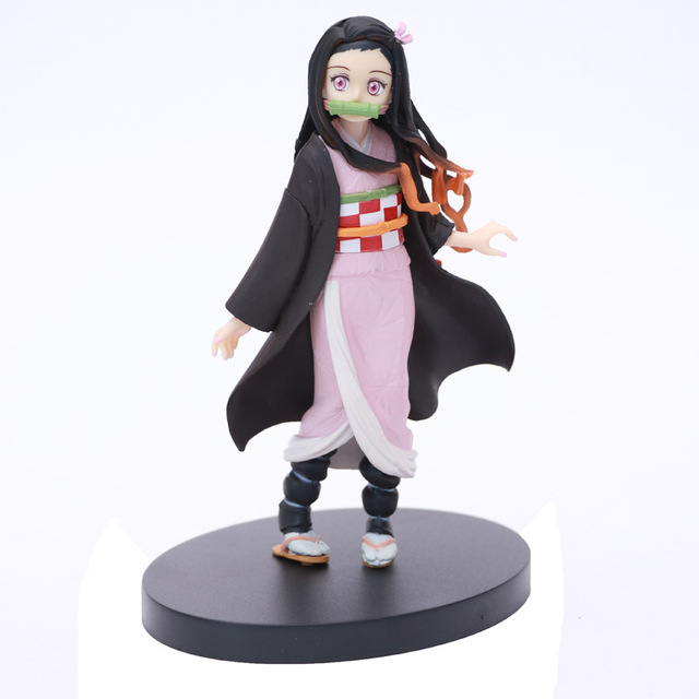 Figurka akcji Demon Slayer - Tomioka Giyuu, Hashibira Inosuke, Kamado Tanjirou, Nezuko, Zenitsu z anime Kimetsu nie Yaiba - Wianko - 1