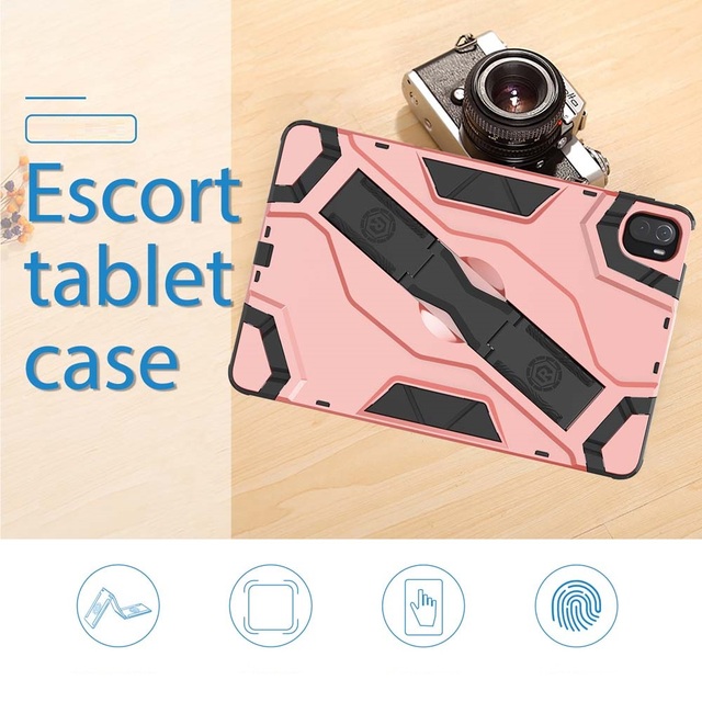Etui na tablet do Xiaomia Pad 5 Pro - składany stojak, odporny na wstrząsy, z paskiem na ramię i uchwytem ochronnym - Wianko - 8