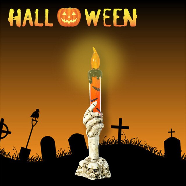 Ozdobny świecznik Halloween rekwizyty dekoracyjne Home Decor - Wianko - 5