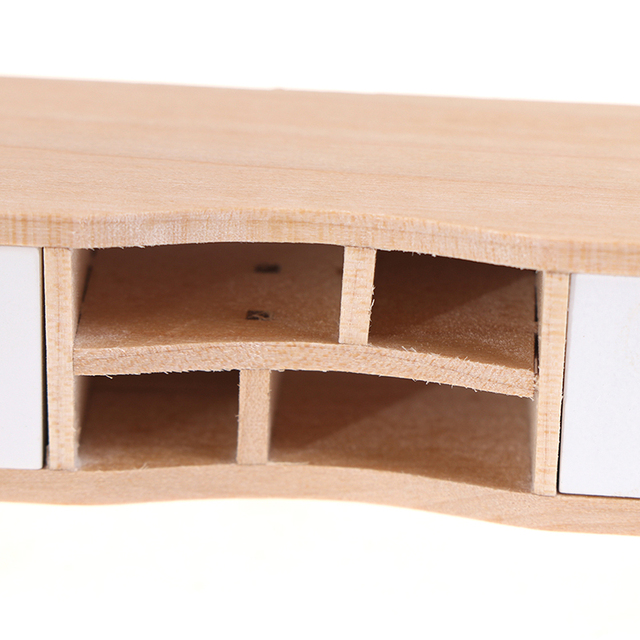 Domek dla lalek - drewniany telewizor szafka-domowa - meble - akcesoria do zabawek - skala 1:12 - Wianko - 7