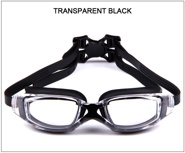 Okulary pływackie krótkowzroczne przeciwmgielne silikonowe wodoodporne damskie - Wianko - 15