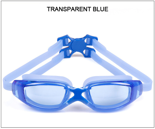 Okulary pływackie krótkowzroczne przeciwmgielne silikonowe wodoodporne damskie - Wianko - 16