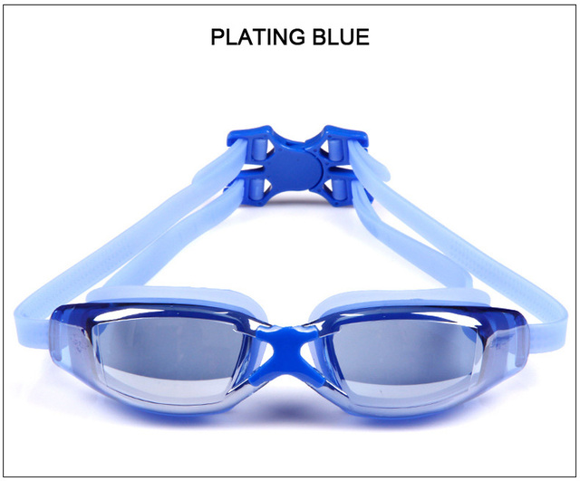 Okulary pływackie krótkowzroczne przeciwmgielne silikonowe wodoodporne damskie - Wianko - 13