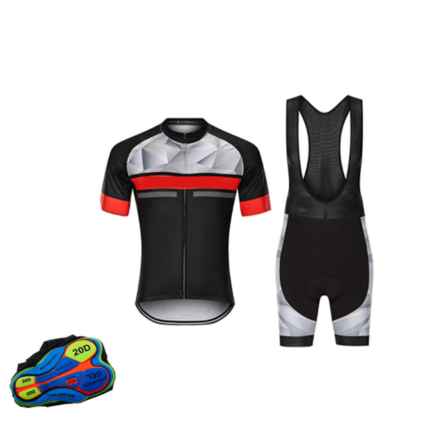 Zestaw odzieży rowerowej MTB Bike Clothes Uniform Pro 2021 z koszulką rowerową Maillot Ropa Ciclismo - Wianko - 7