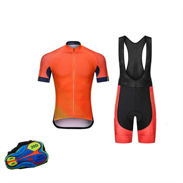 Zestaw odzieży rowerowej MTB Bike Clothes Uniform Pro 2021 z koszulką rowerową Maillot Ropa Ciclismo - Wianko - 3