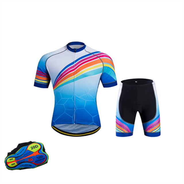 Zestaw odzieży rowerowej MTB Bike Clothes Uniform Pro 2021 z koszulką rowerową Maillot Ropa Ciclismo - Wianko - 5