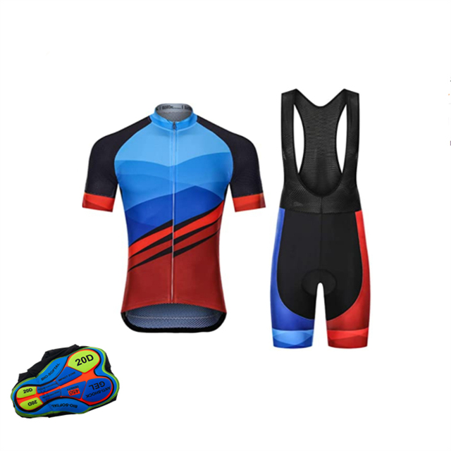 Zestaw odzieży rowerowej MTB Bike Clothes Uniform Pro 2021 z koszulką rowerową Maillot Ropa Ciclismo - Wianko - 2